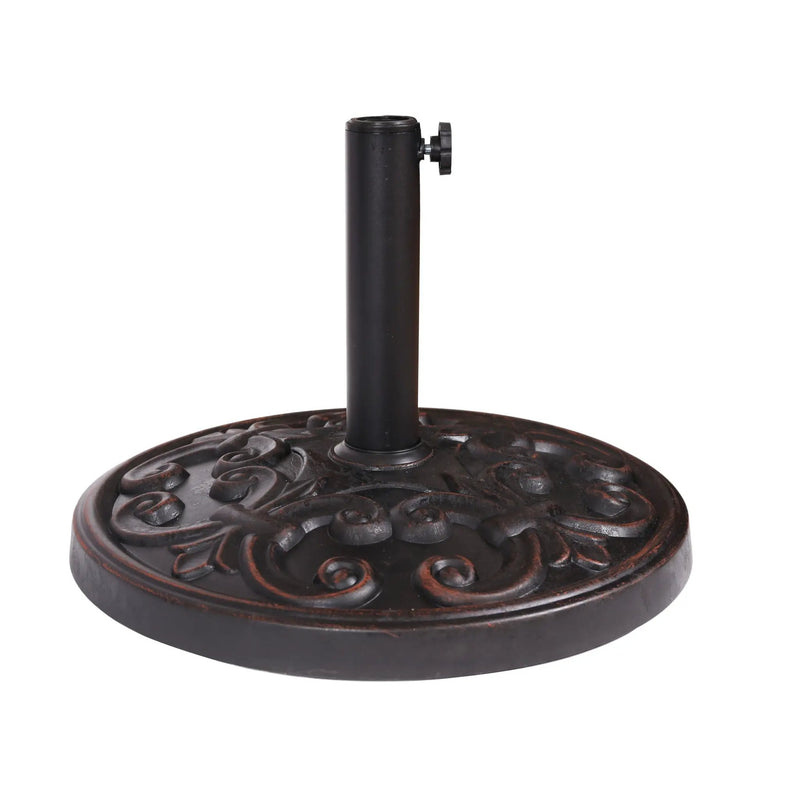 Gobi Resin Umbrella Base - Bronze by HouseOfZazla
