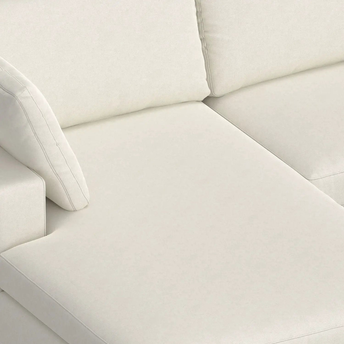 Charlie - Upholstered Deep Seater Sectional Sofa by Unique Piece Furniture