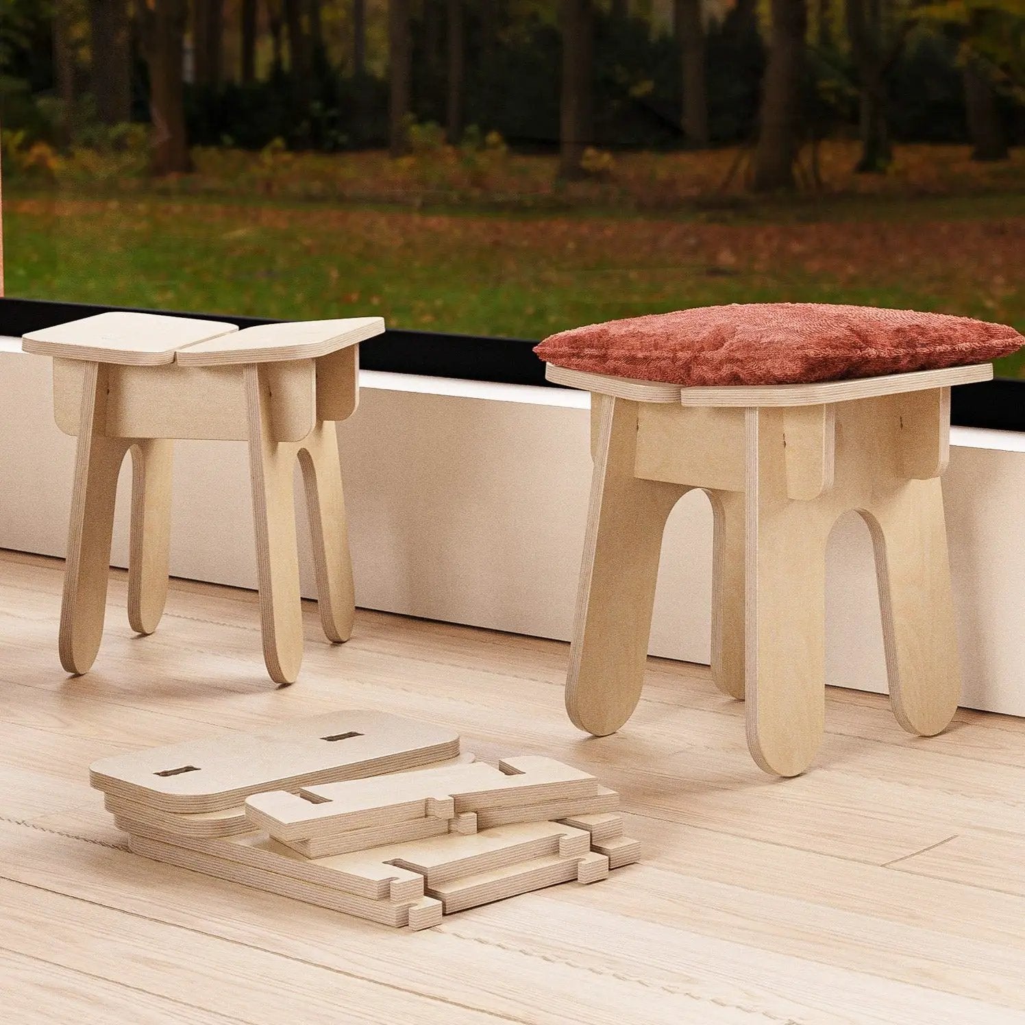 Stool by Studio Furnis