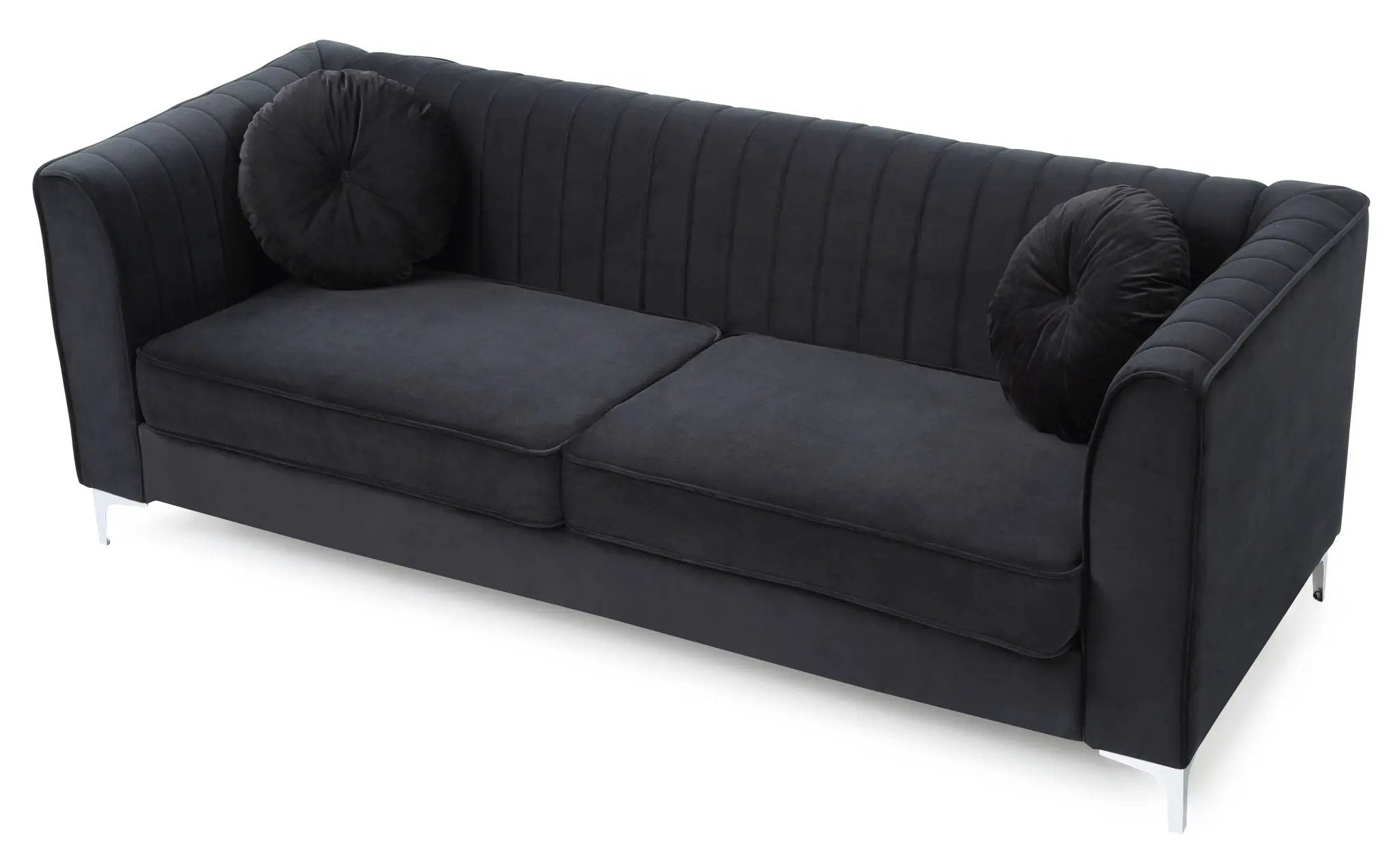 Delray - Micro Suede Sofa by Unique Piece Furniture