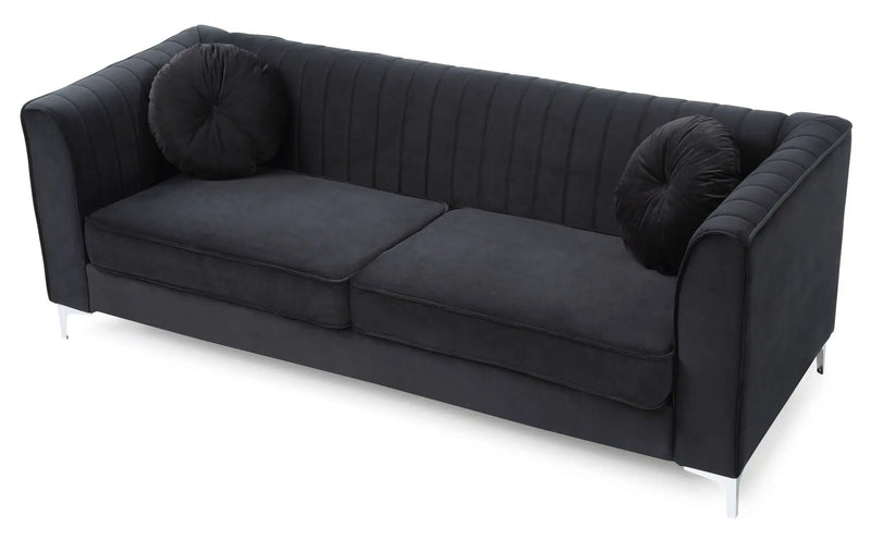 Delray - Micro Suede Sofa by HouseOfZazla