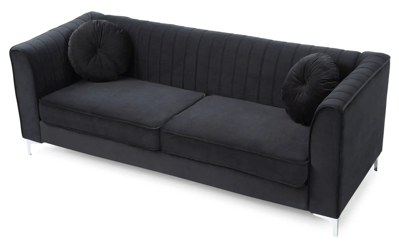 Delray - Micro Suede Sofa by HouseOfZazla