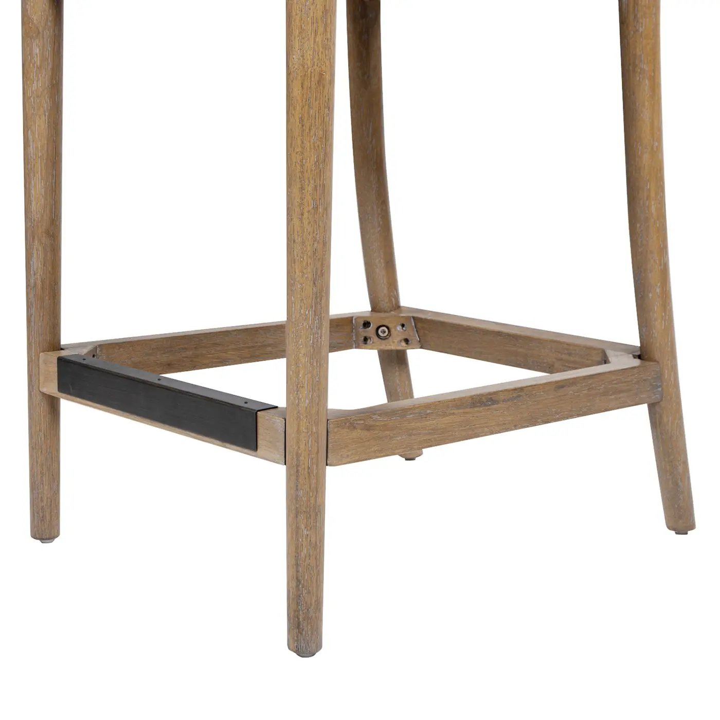 Leon - Arched Back & Upholstered Counter Stool (Set of 2) - Ivory White by Unique Piece Furniture