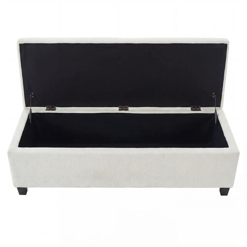 Upholstered Storage Ottoman Bench by HouseOfZazla