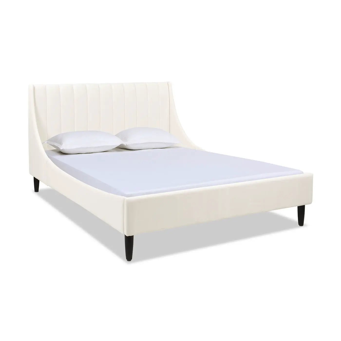Aspen - Vertical Tufted Modern Headboard Platform Bed Set by Unique Piece Furniture