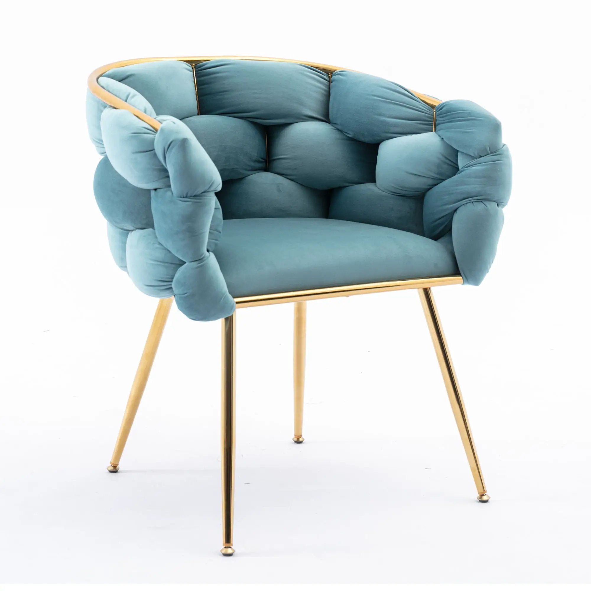 Luxury Modern Simple Leisure Single Sofa Chair Bedroom Lazy Person Household Dresser Stool Manicure Table Back Chair by Unique Piece Furniture