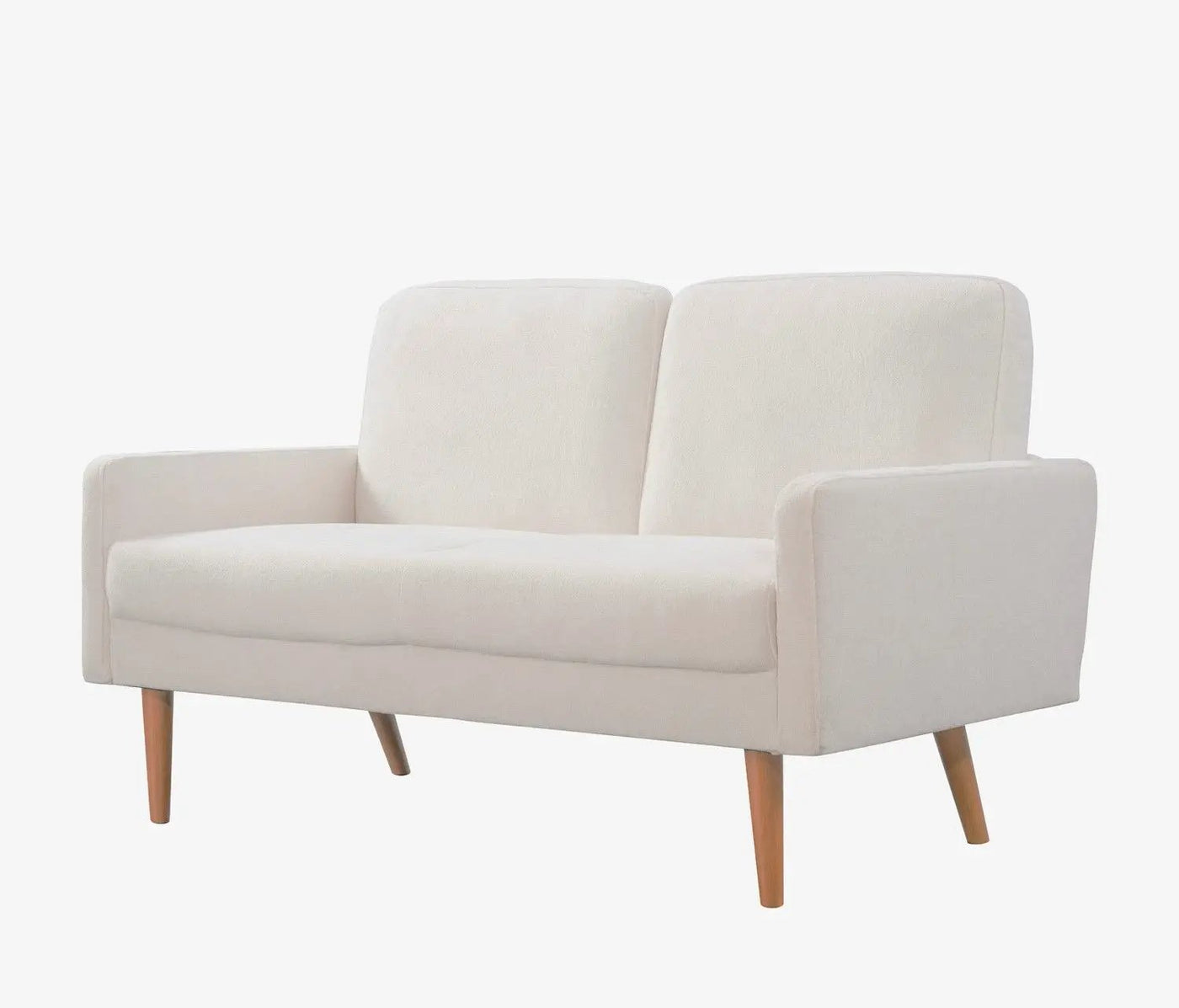 Loveseat Sofa, European Style With Sleek Design, Modern & Vintage Flair, Upholstered 2 Seater Couch by Unique Piece Furniture