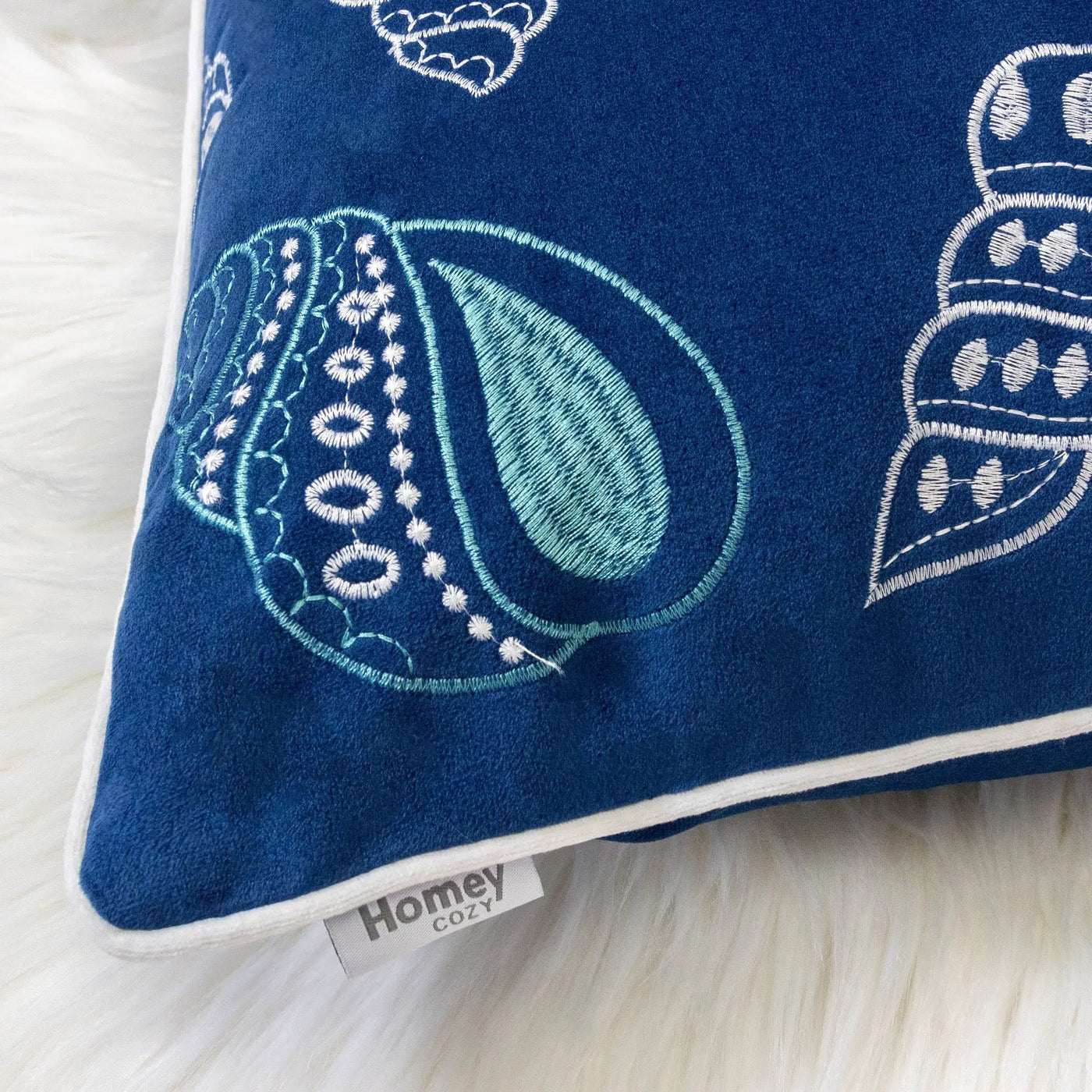 Seashells Pillow Cover by HouseOfZazla