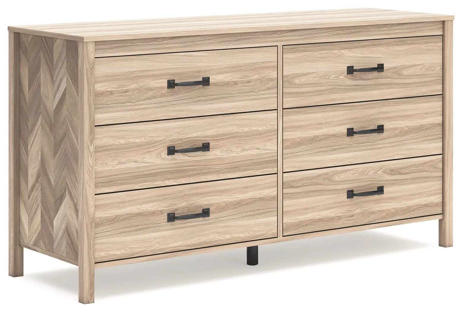 Battelle - Six Drawer Dresser - Tan by Unique Piece Furniture