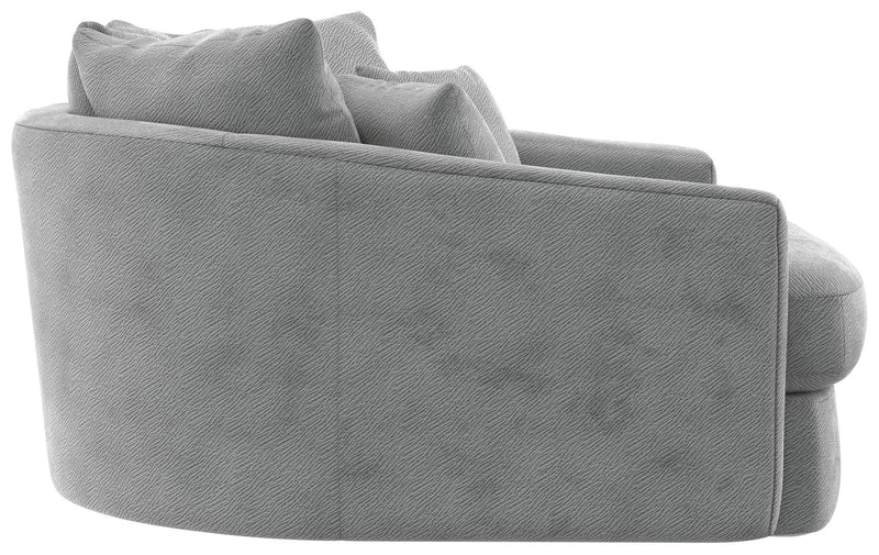 Matty - Round Accent Cuddle Chaise by Unique Piece Furniture