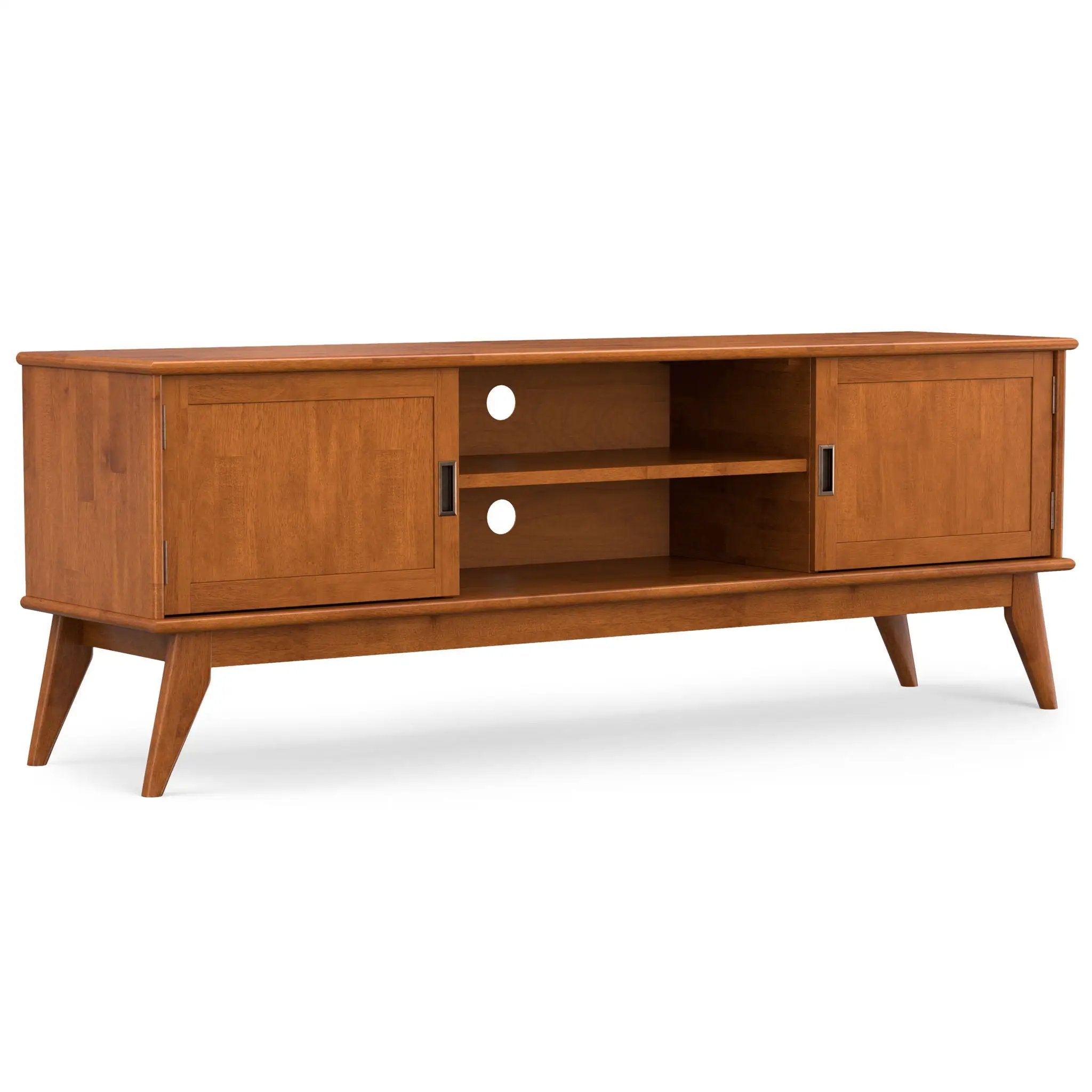 Draper - Handcrafted Mid Century Low TV Media Stand by Unique Piece Furniture