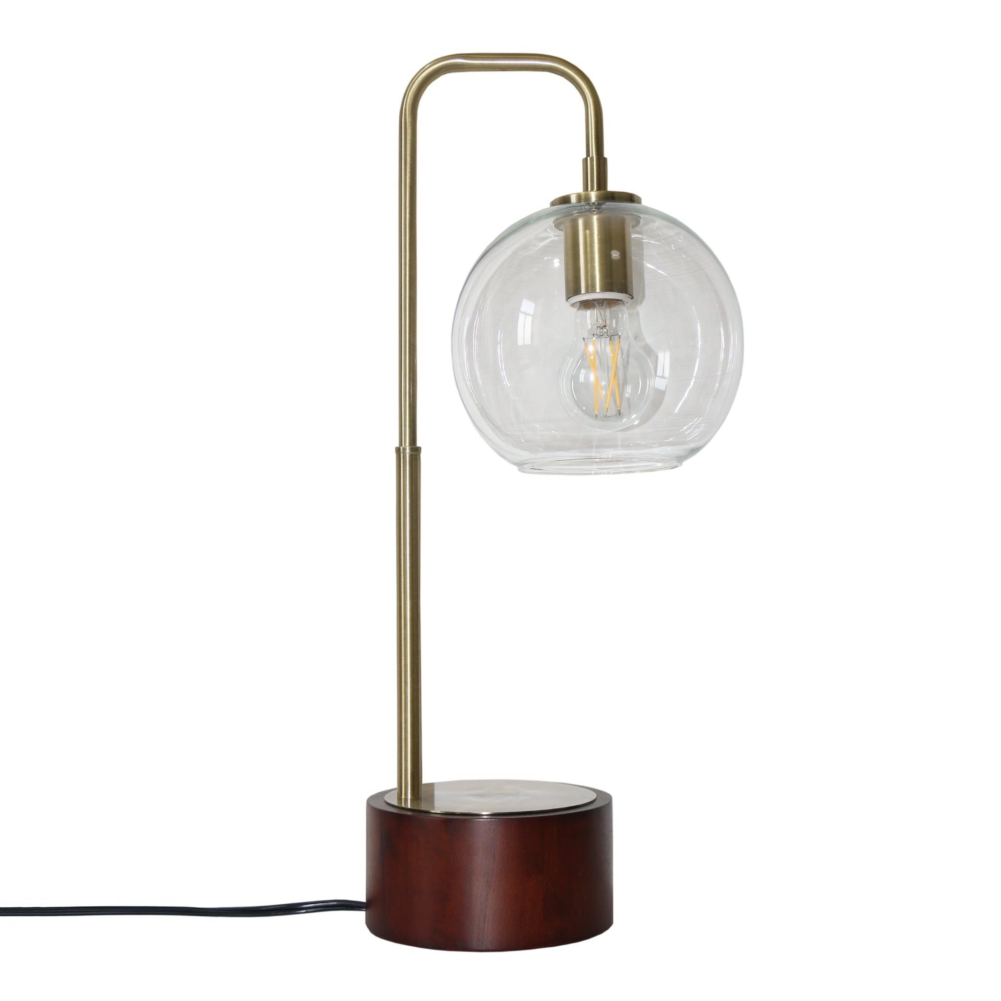 Luxeray - Globe Arched Table Lamp - Bronze by HouseOfZazla