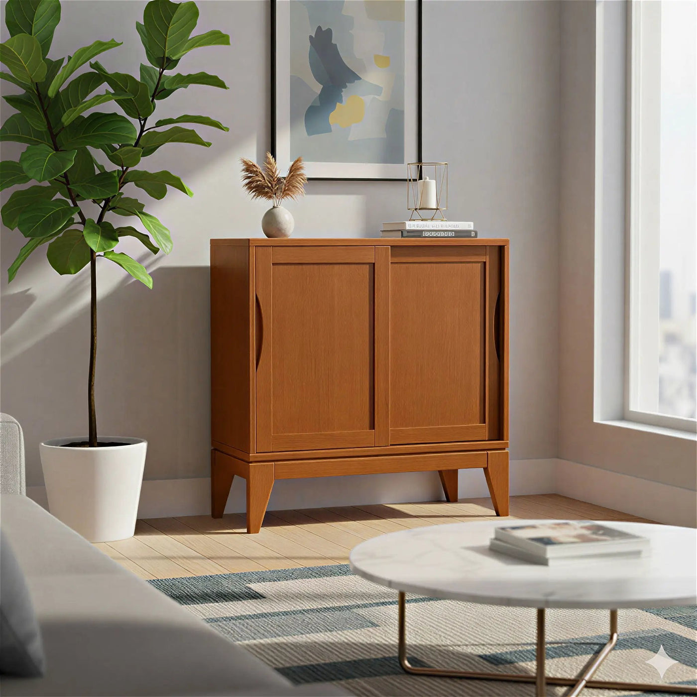 Harper - Low Storage Handcrafted Cabinet by Unique Piece Furniture