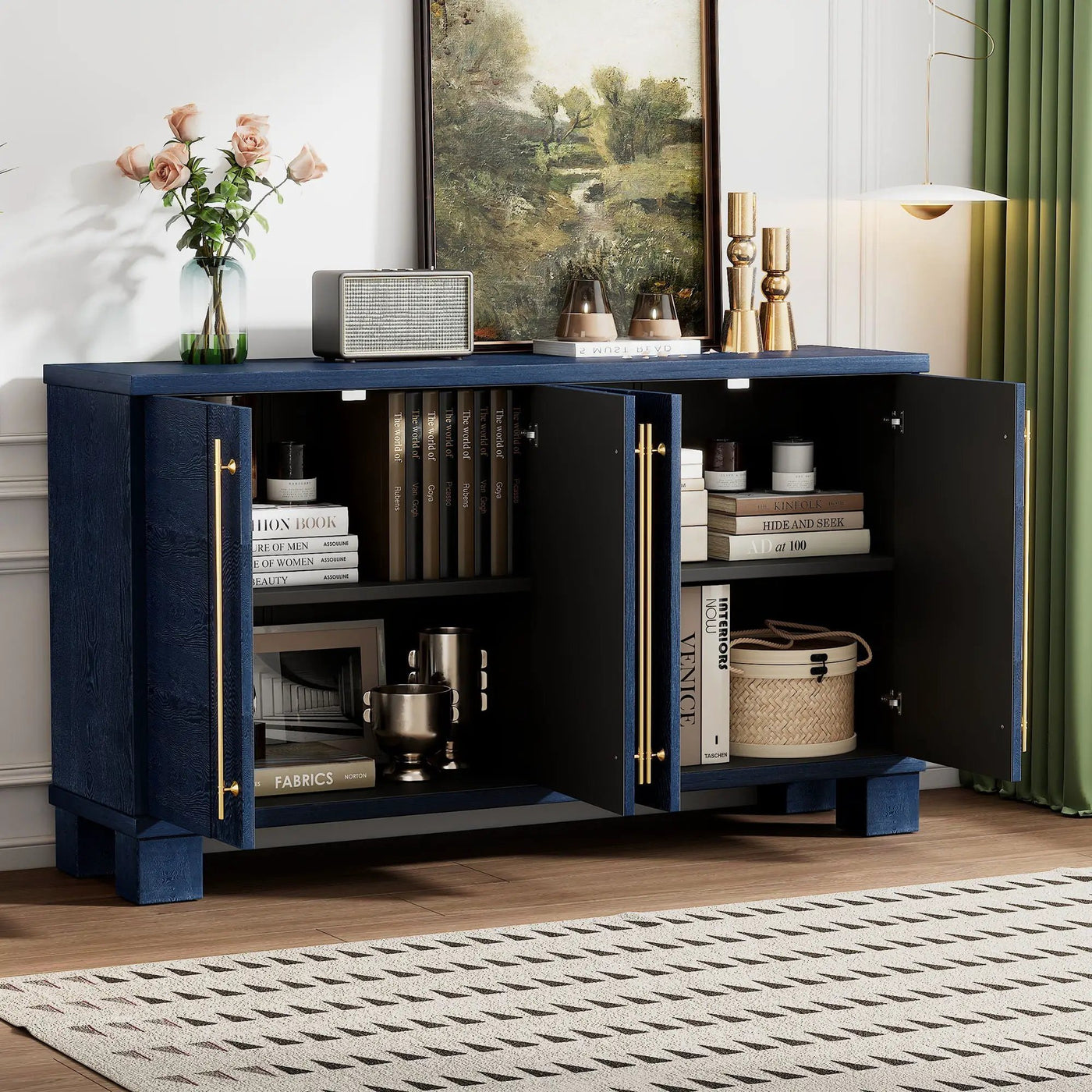 Sideboard With Adjustable Shelves by HouseOfZazla
