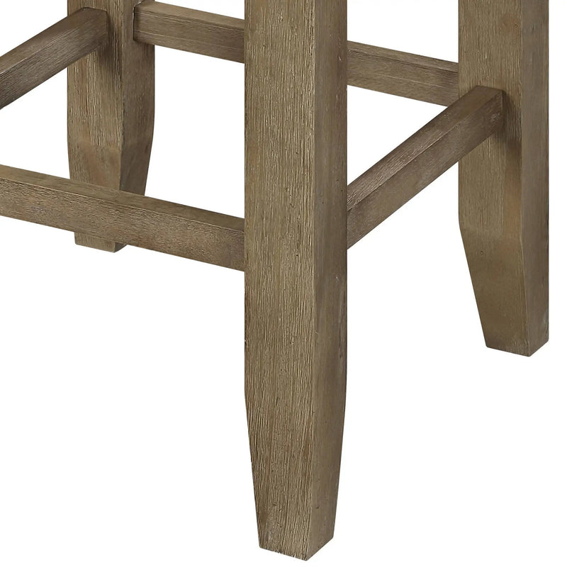 Charnell Tapered Leg Dining Stool with Storage Base by HouseOfZazla