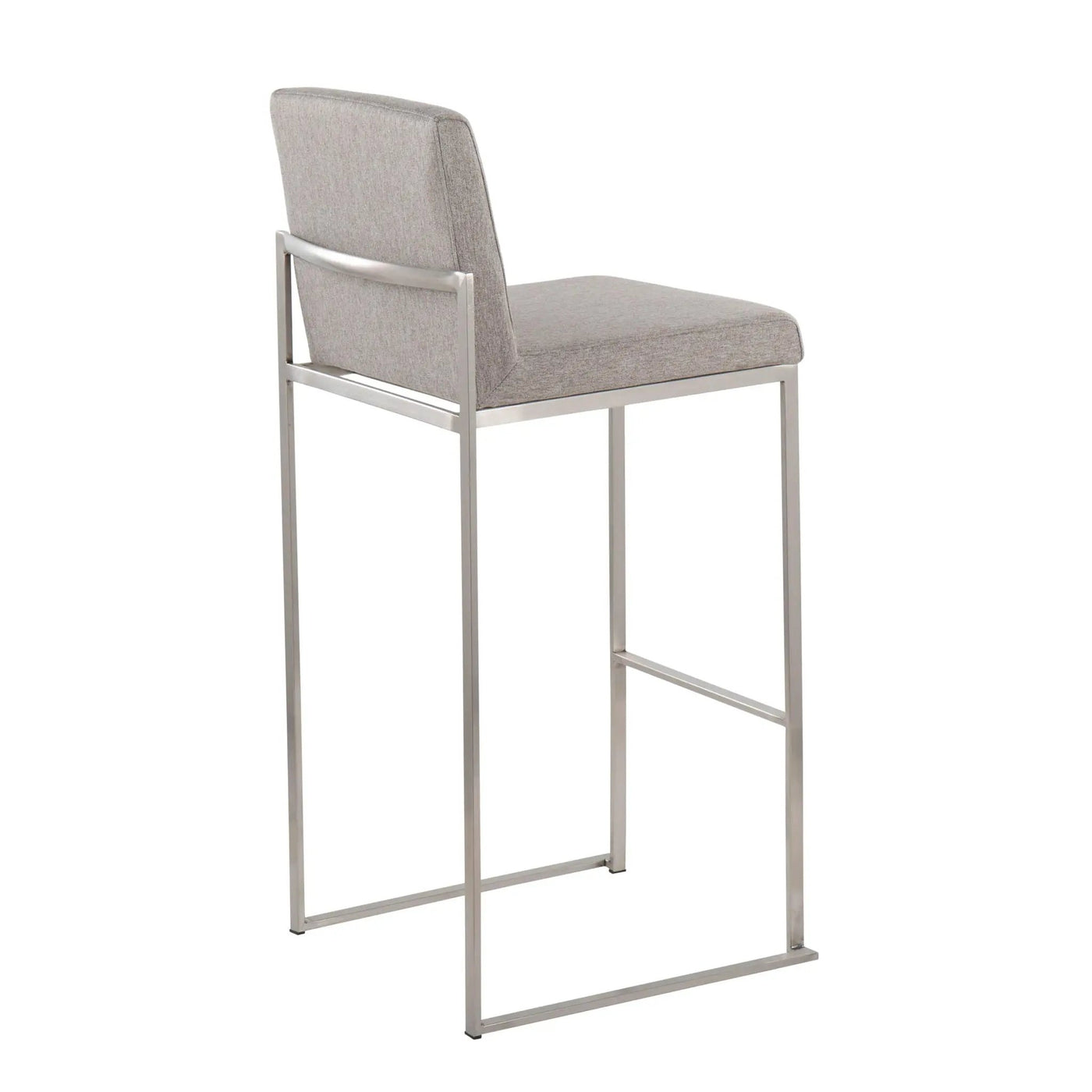 Fuji - Contemporary And Modern Elegance High Back Barstool by HouseOfZazla