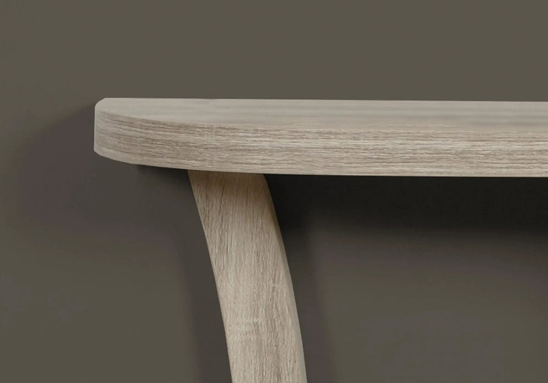 Accent Console Table For Entryway, Stylish - Taupe by HouseOfZazla