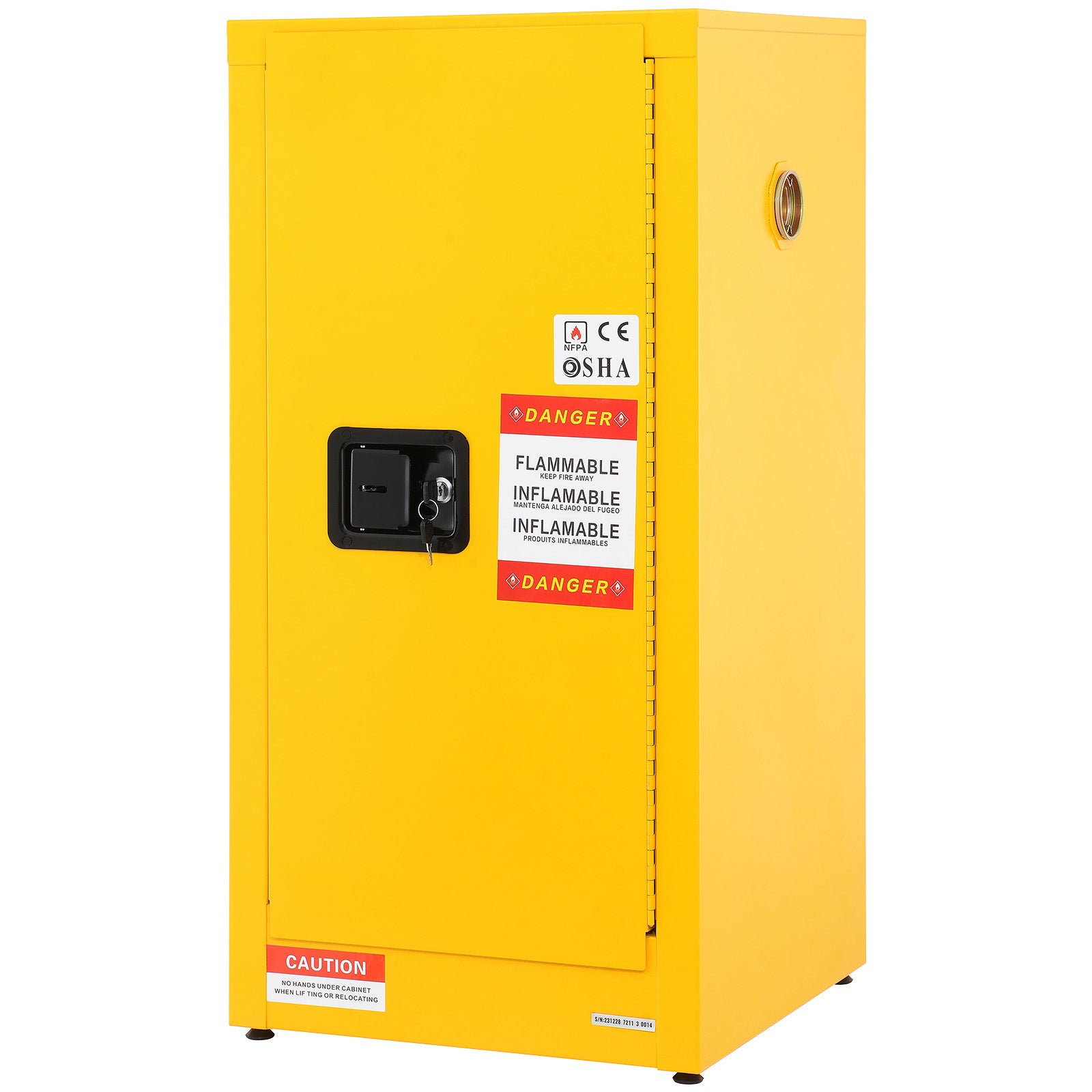Galvanized Steel Flammable Storage Cabinet by HouseOfZazla