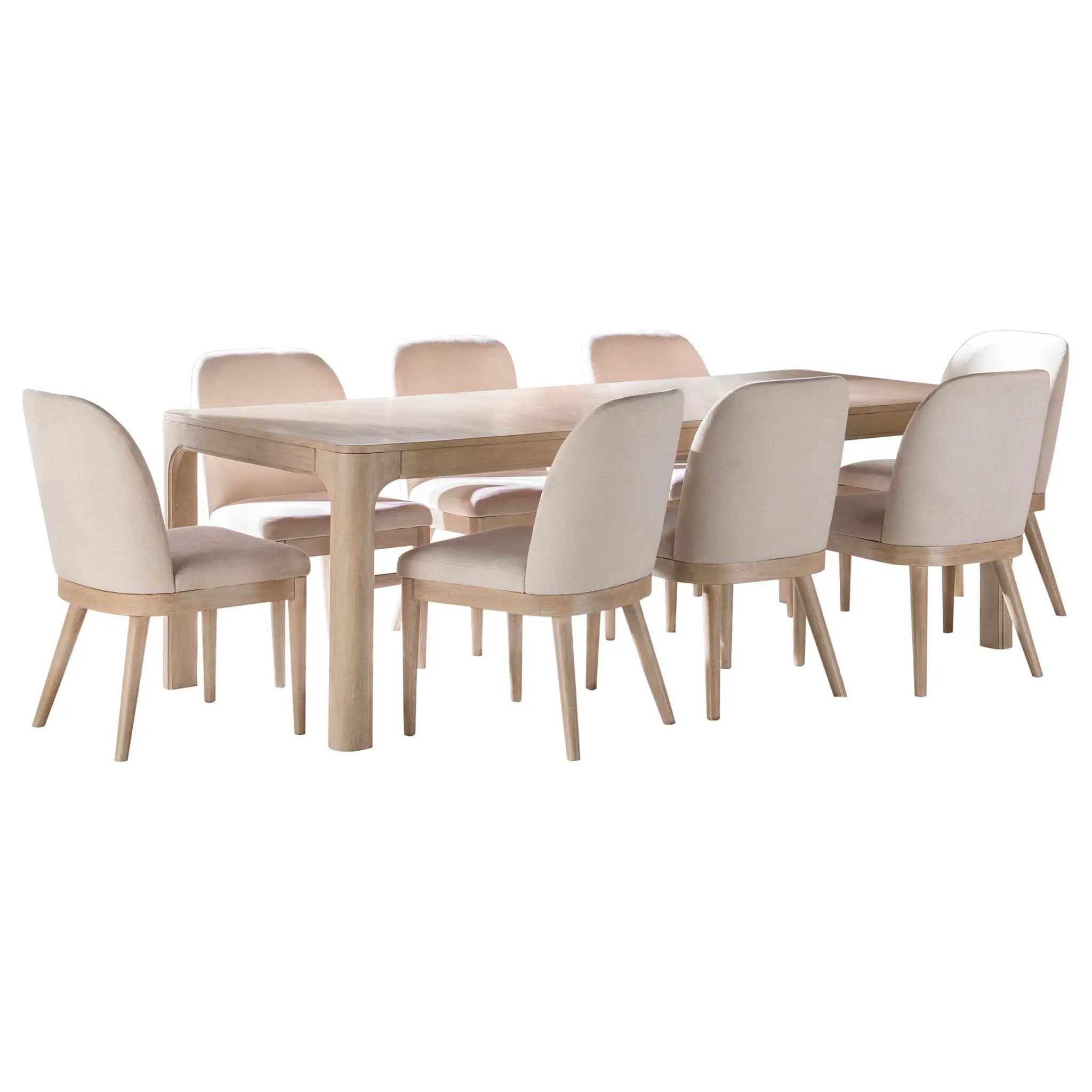 Solano 9-piece Extension Table Dining Set Weathered Mango by Unique Piece Furniture