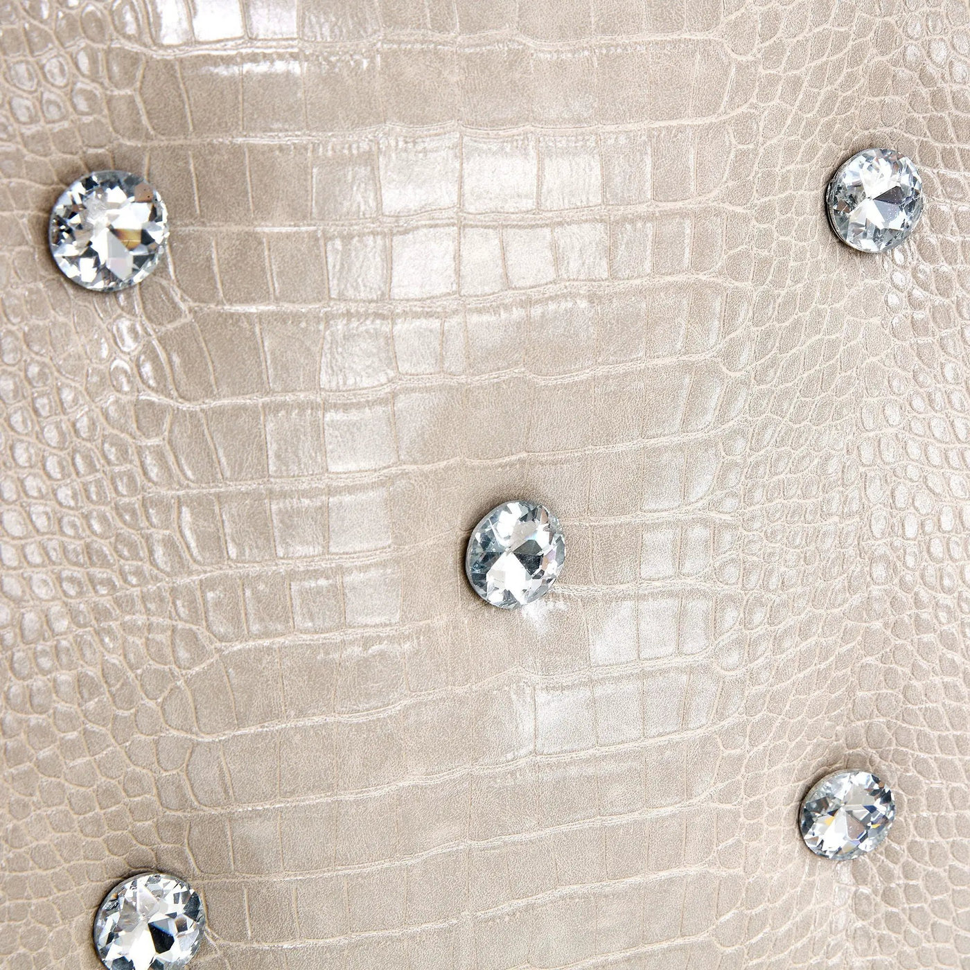 Elegant Design Alligator Skin Upholstered Dining Chairs by HouseOfZazla