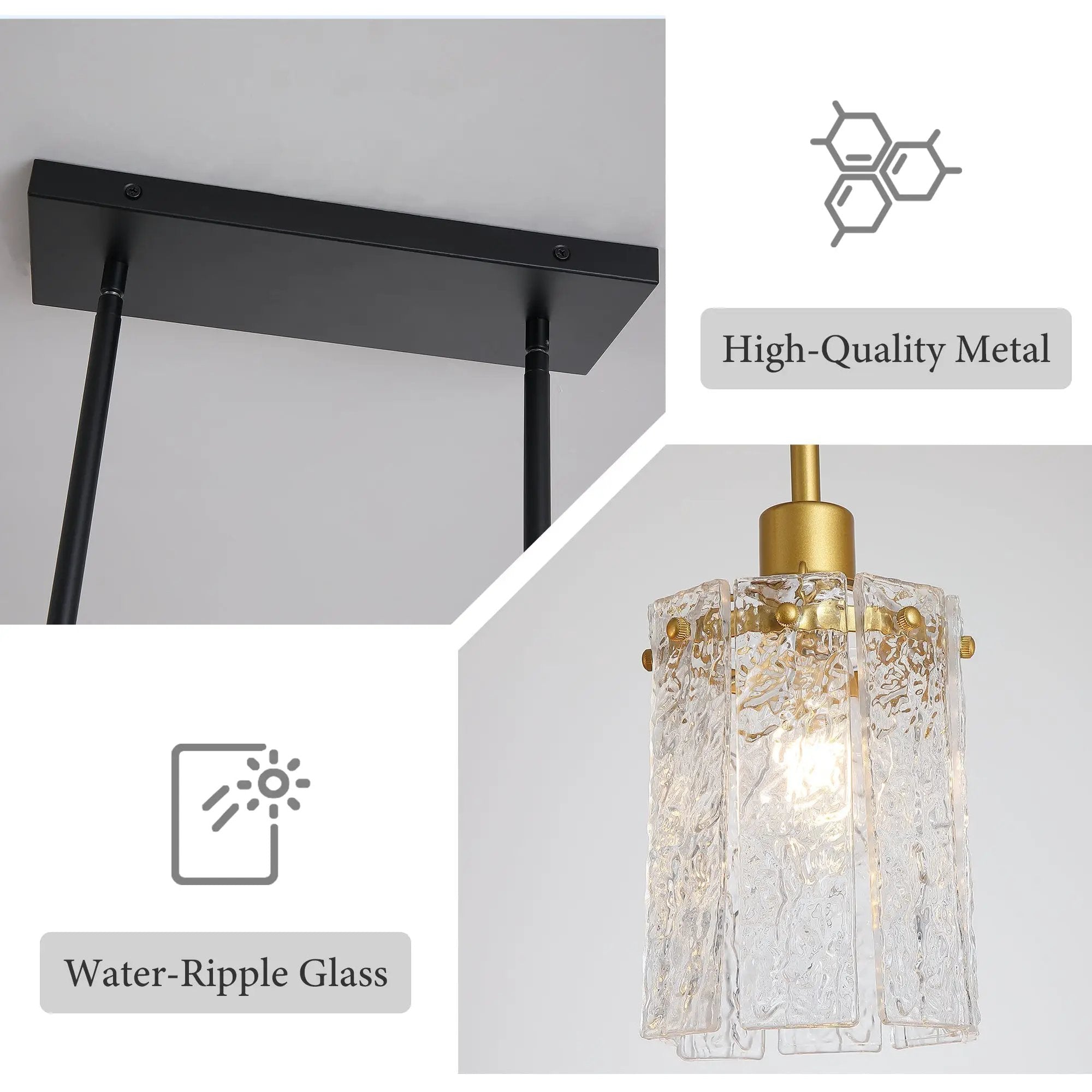 Modern Farmhouse 5-Light Dining Room Chandelier by HouseOfZazla