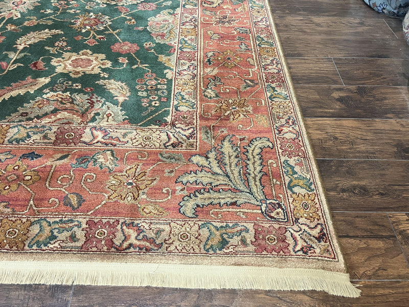 Karastan Rug 8.8 x 10 Samovar Teawash Agra #900-905, Vintage Wool Karastan Area Rug by Jewel Rugs