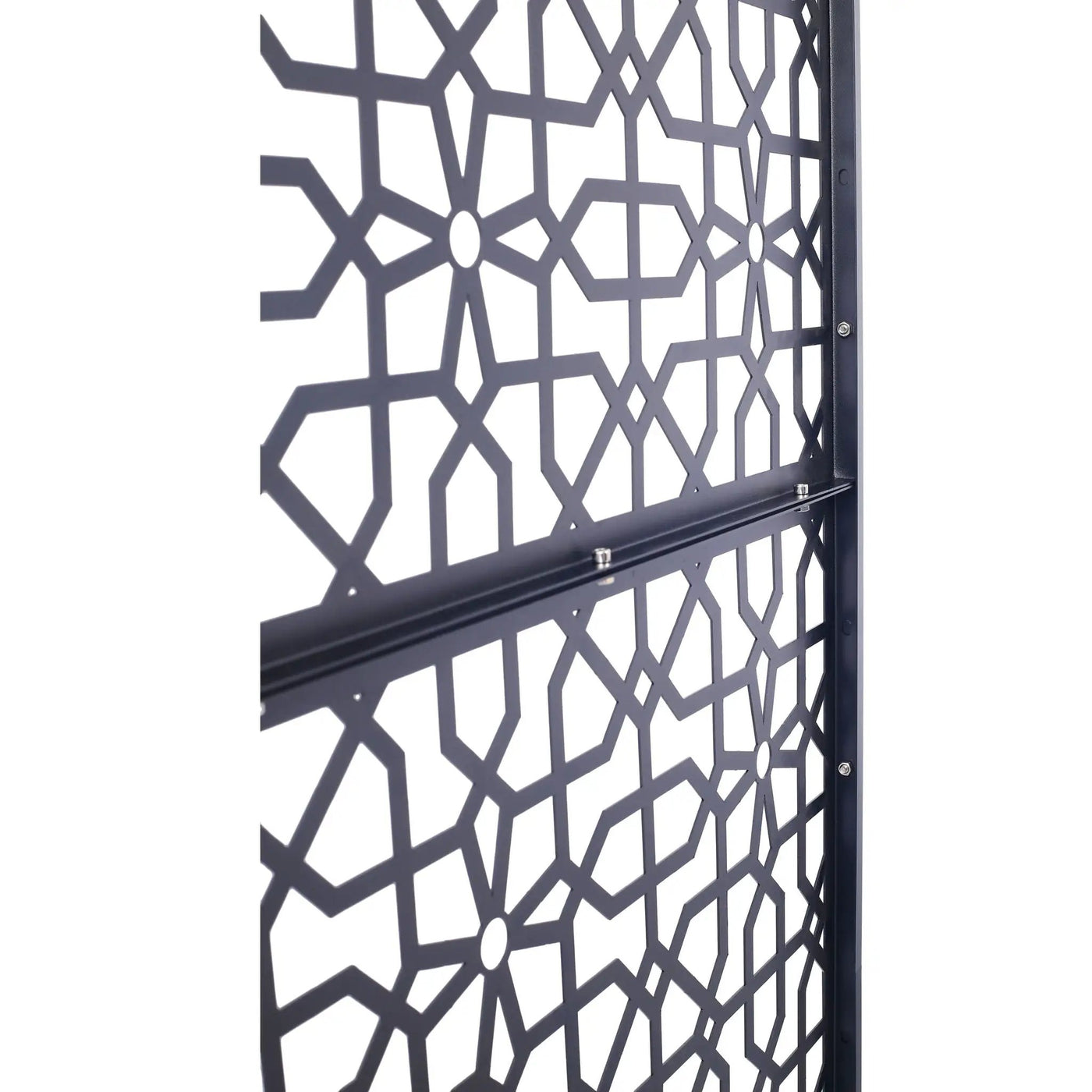 Outdoor & Indoor Metal Freestanding Decorative Privacy Screen by Unique Piece Furniture