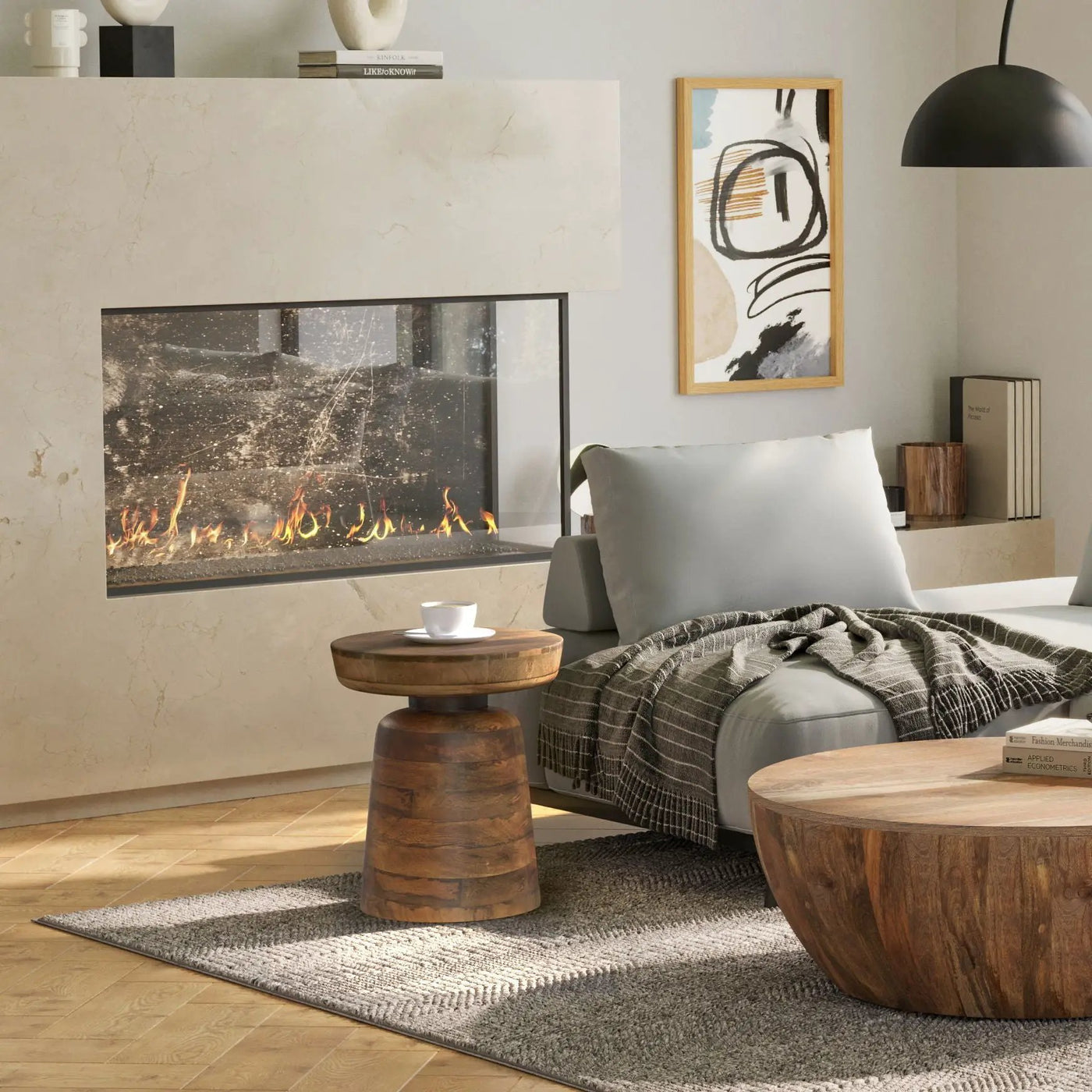 Robbie - Handcrafted Accent Table by HouseOfZazla