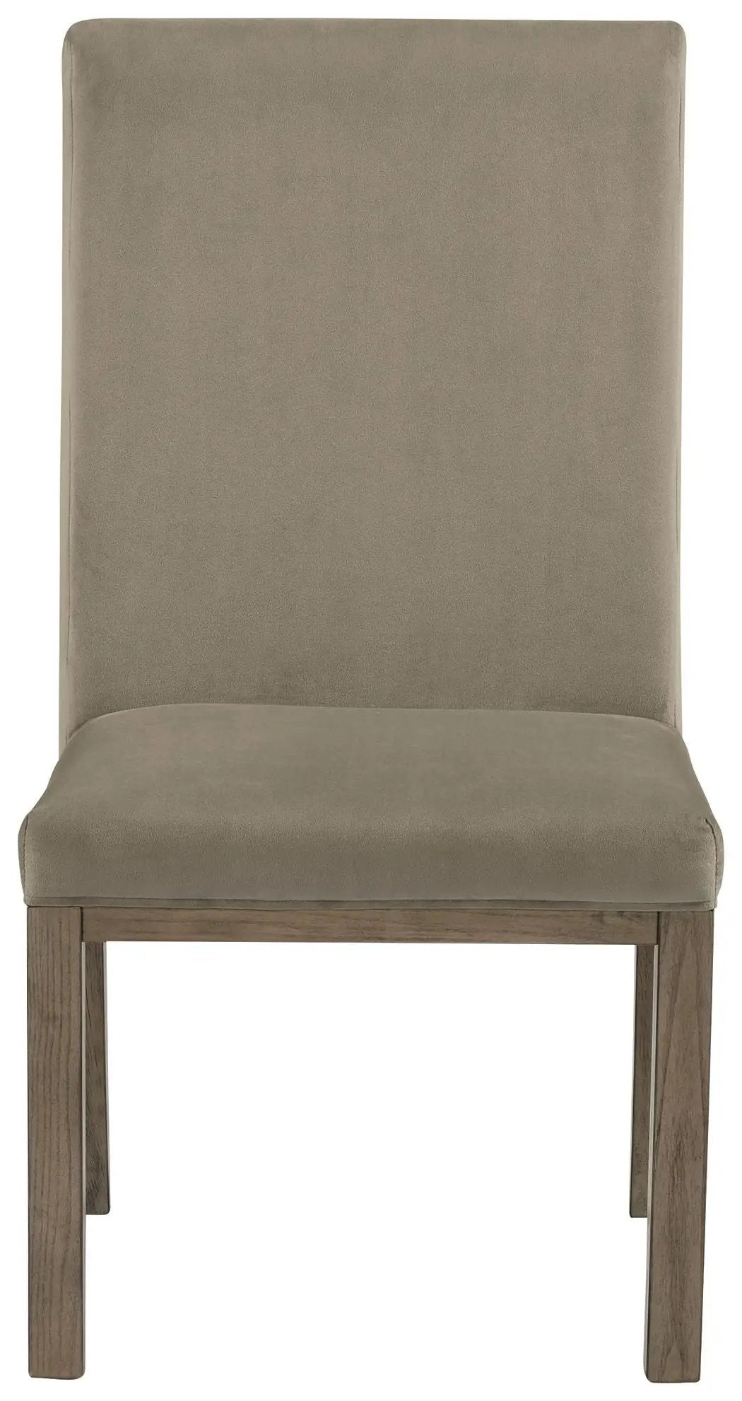 Chrestner - Dining UPH Side Chair (Set of 2) - Gray / Brown by Unique Piece Furniture
