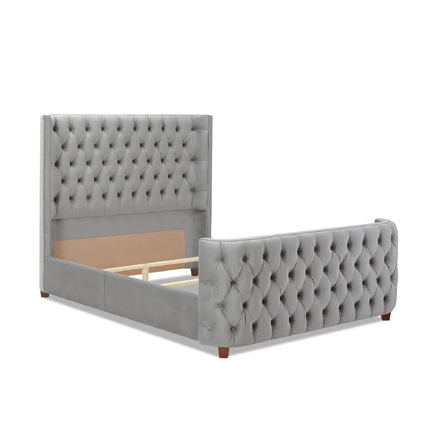 Brooklyn - Tufted Panel Bed Headboard And Footboard Set by Unique Piece Furniture