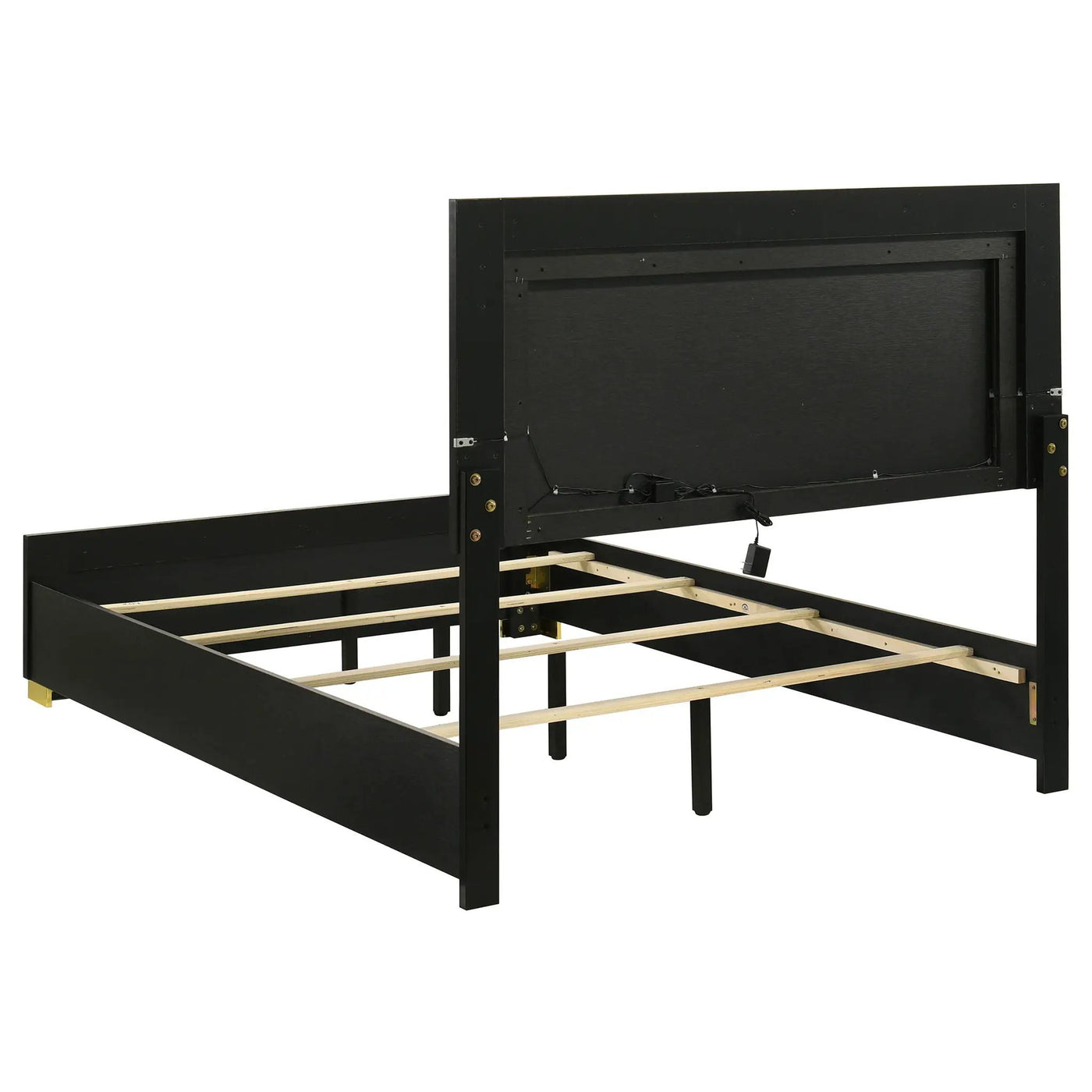Jeremiah - LED Panel Bed With Touch Controlled Lighting by HouseOfZazla