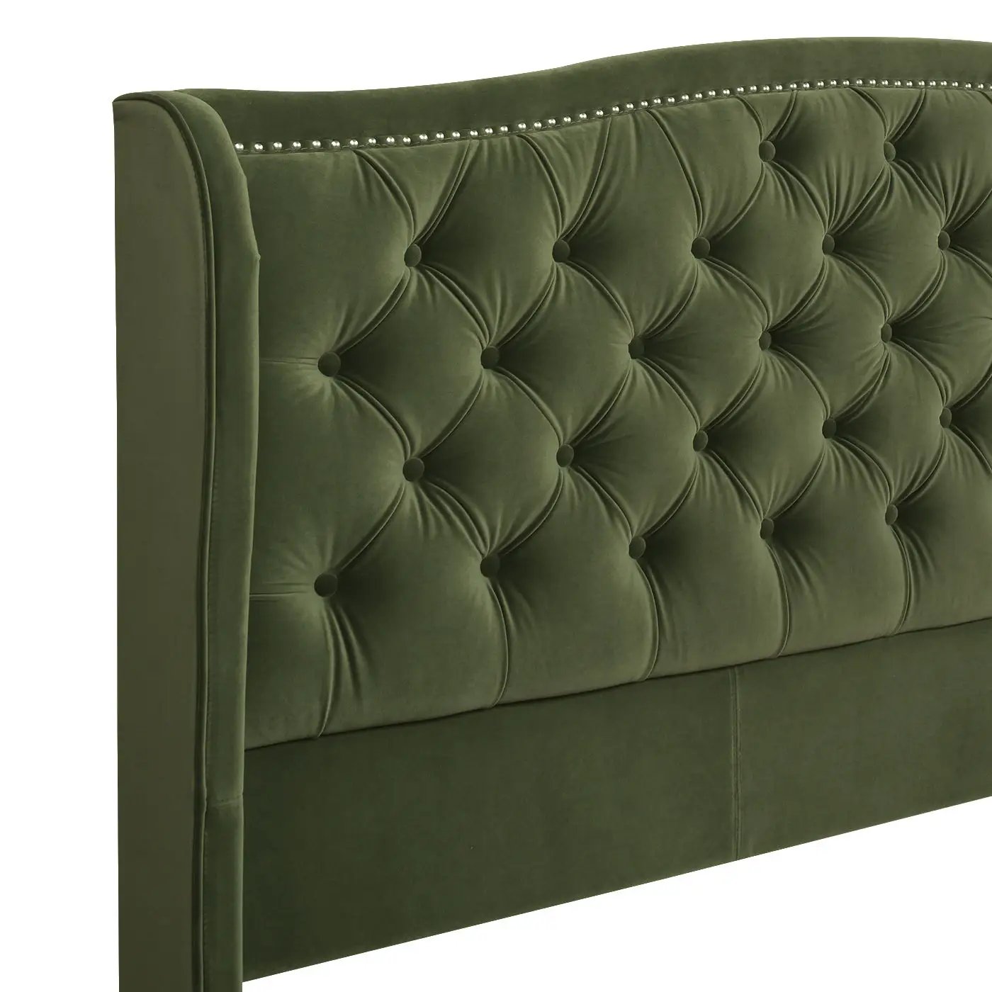 Marcella - Upholstered Shelter Headboard Bed Set by Unique Piece Furniture