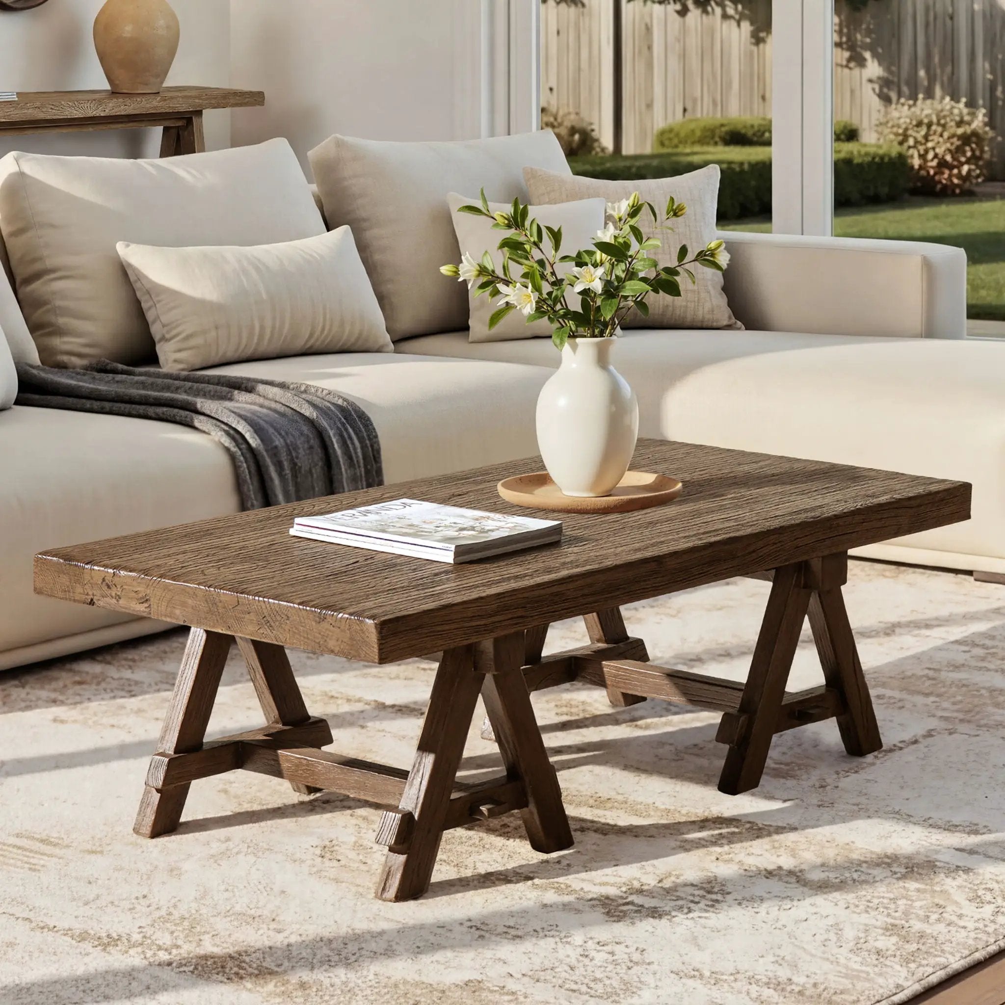 Hawthorne - Trestle Table by HouseOfZazla