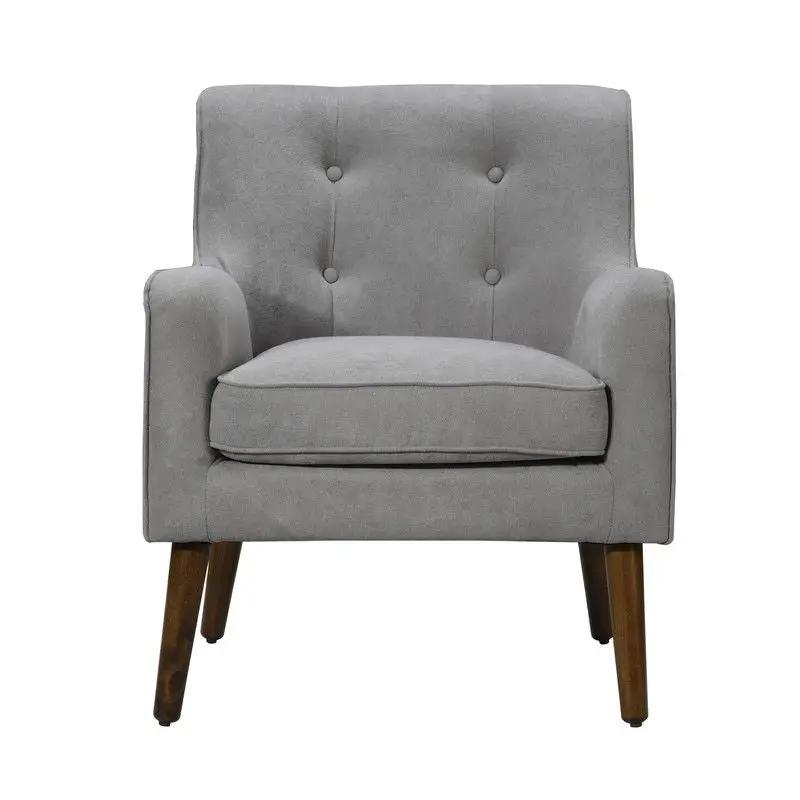Ryder - Mid Century Modern Woven Fabric Tufted Armchair by Unique Piece Furniture