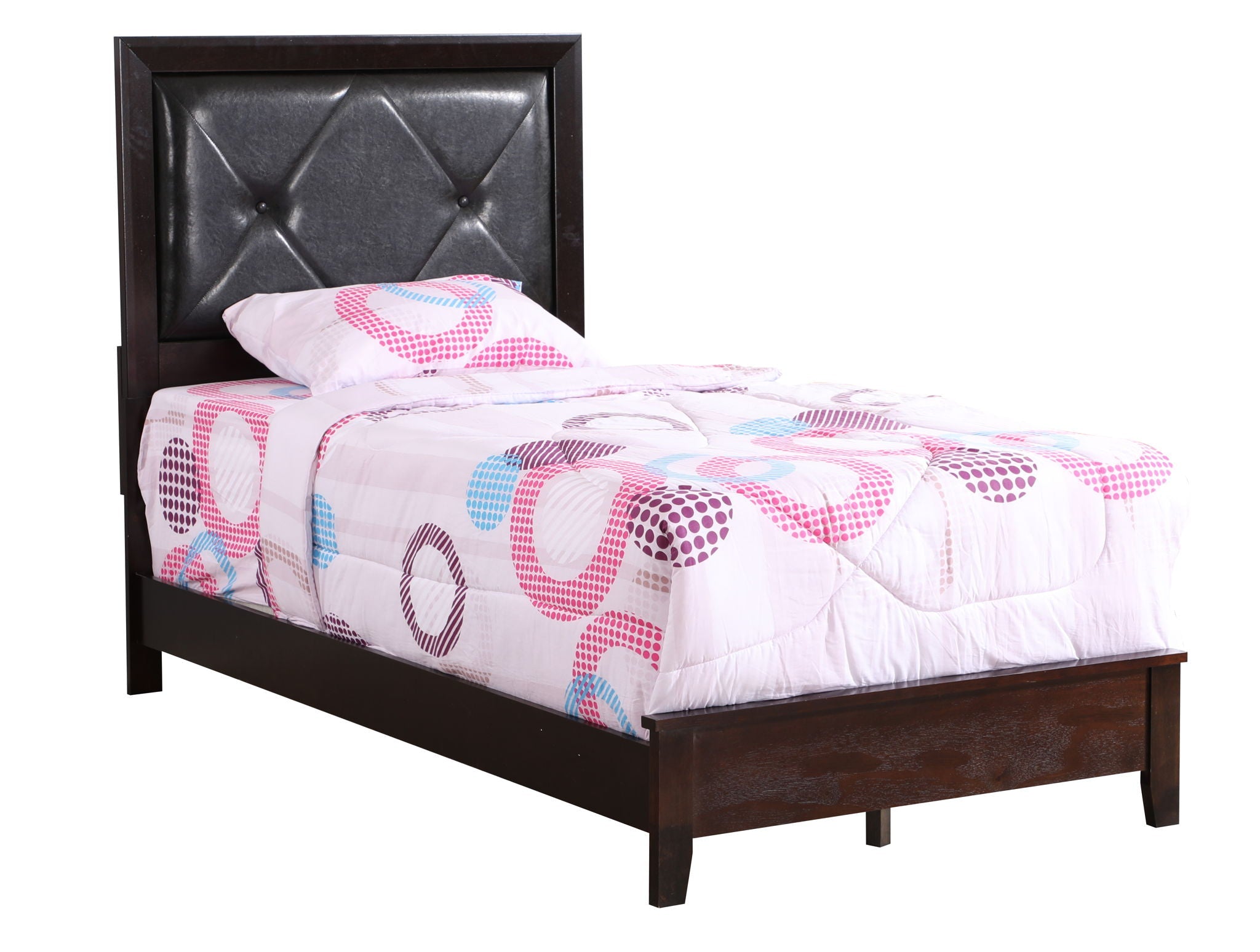 Padded Headboard Bed by HouseOfZazla