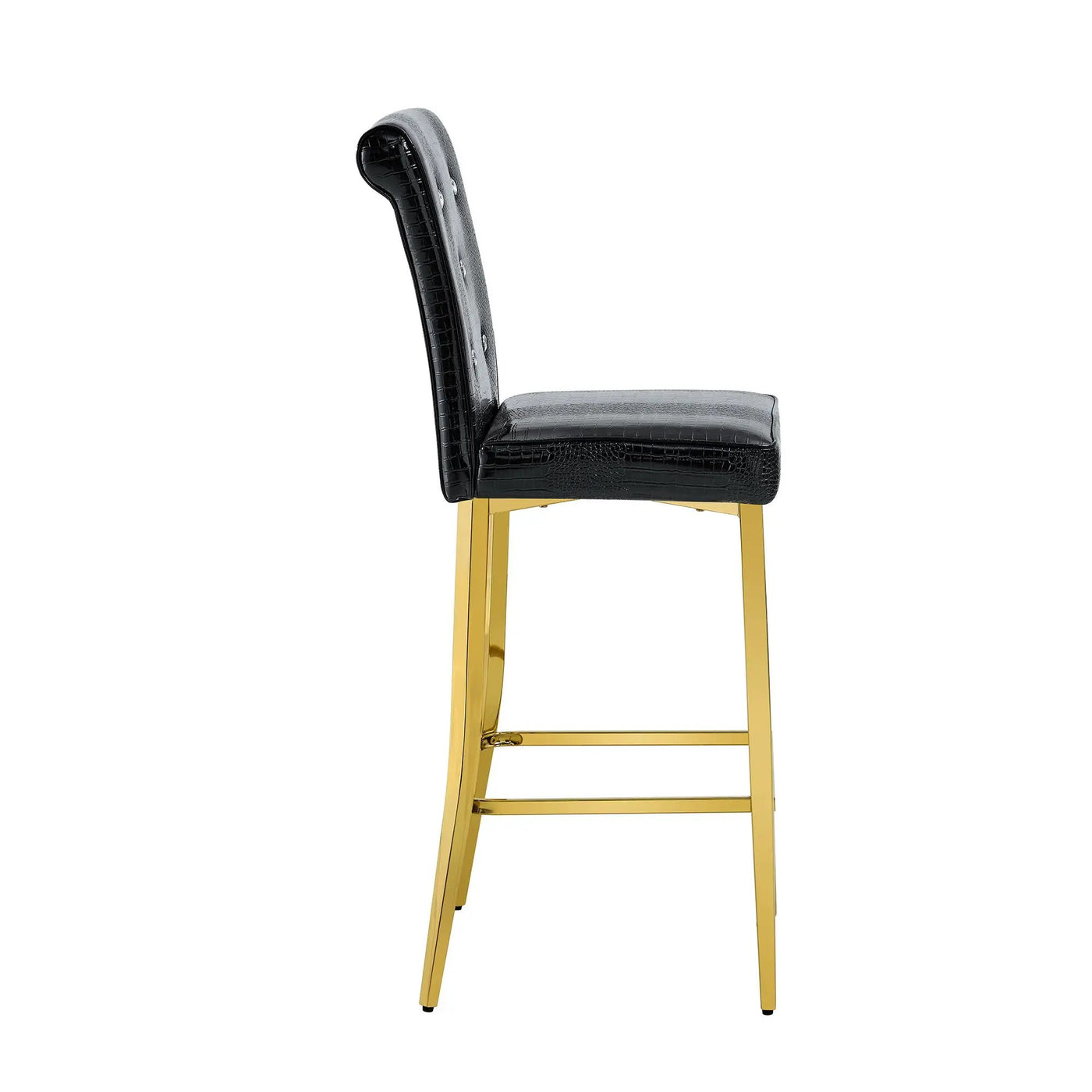 Bar Chairs With Crystal Clasp Design (Set of 2) by HouseOfZazla
