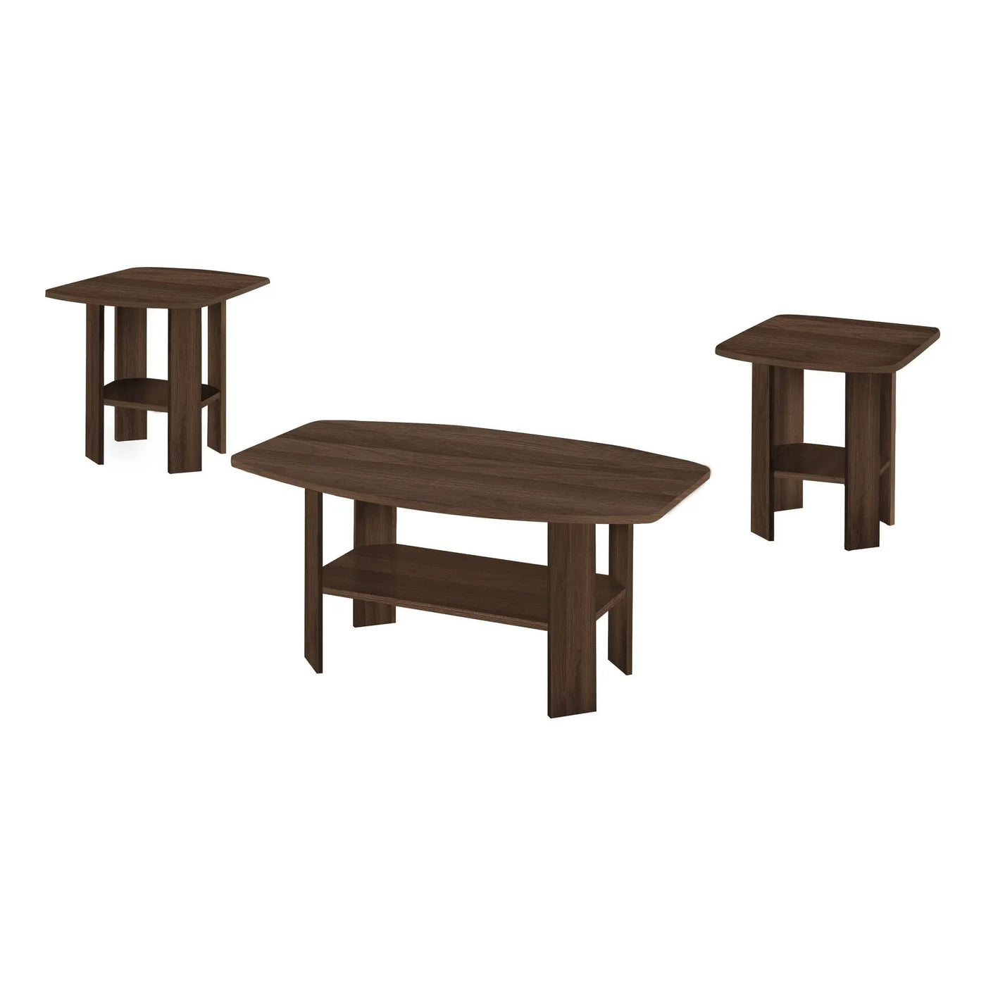 Table Set, Coffee, End, Side, Accent For Living Room (Set of 3) by Unique Piece Furniture