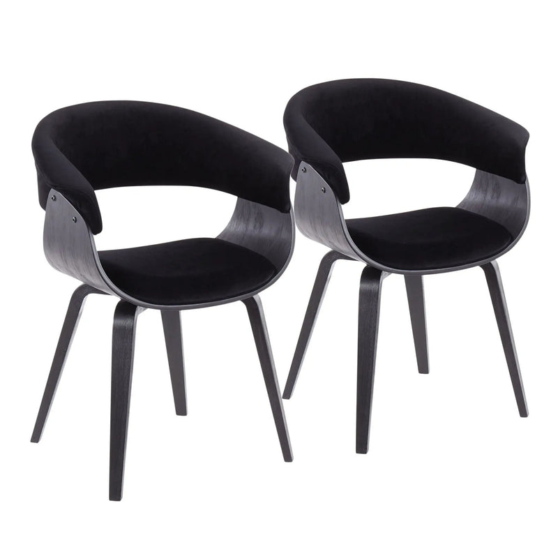 Vintage Mod - Mid-Century Modern Dining Chair (Set of 2) by HouseOfZazla