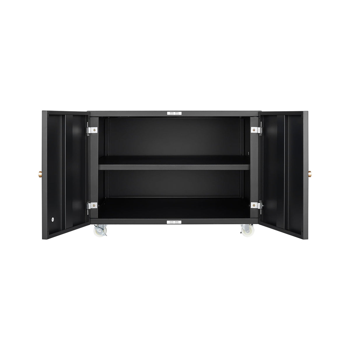 Office Furniture Copier Cabinet 2 Door Steel Copier Stand Mobile Pedestal File Printer Stand, photo 8 of 28