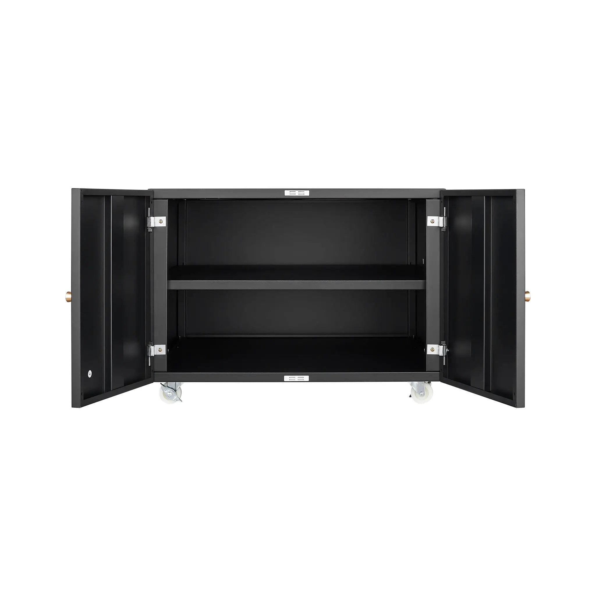 Office Furniture Copier Cabinet 2 Door Steel Copier Stand Mobile Pedestal File Printer Stand by Unique Piece Furniture