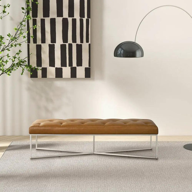 Harper - Bench - Tan by Unique Piece Furniture