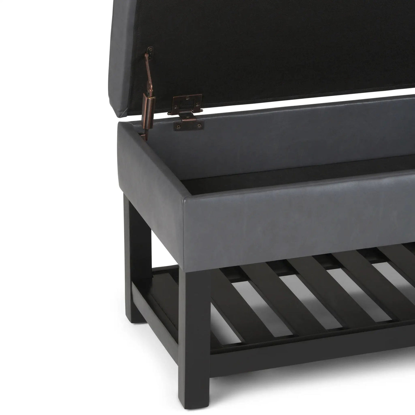 Cosmopolitan - Storage Ottoman Bench With Open Bottom by Unique Piece Furniture