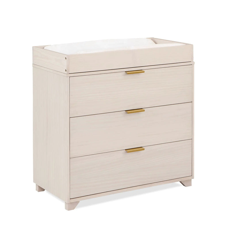 Pixie - Changing Topper Washed - Natural by Unique Piece Furniture