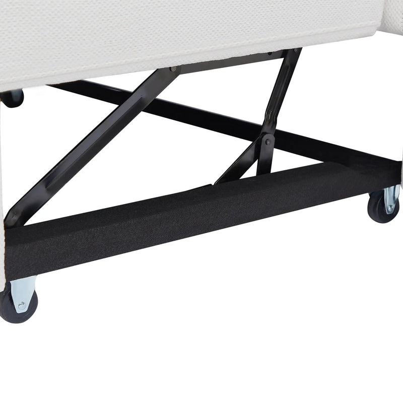 Loveseat Sofa Pull-Out Bed With Adjustable Backrest, 3 USB Ports And 2 Lumbar Pillows For Living Room by HouseOfZazla