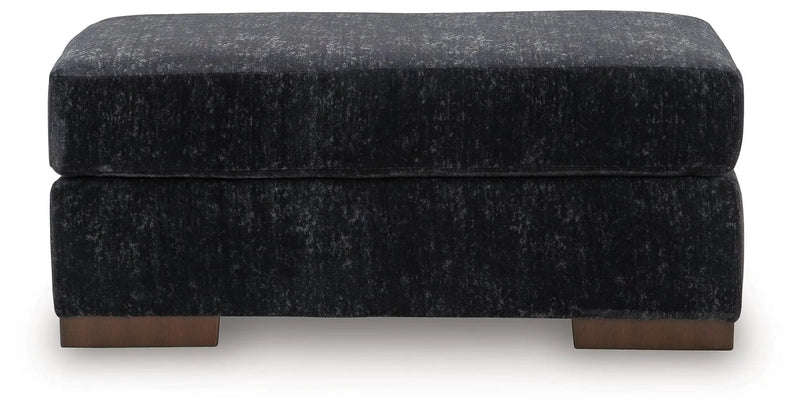Whitmore Manor - Ottoman - Black Pearl by Unique Piece Furniture