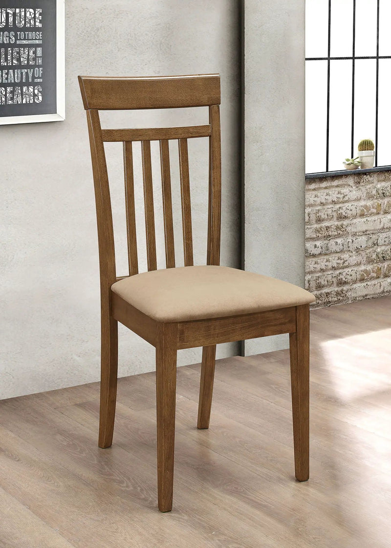 Robles 5-piece Rectangular Dining Table Set Chestnut by Unique Piece Furniture