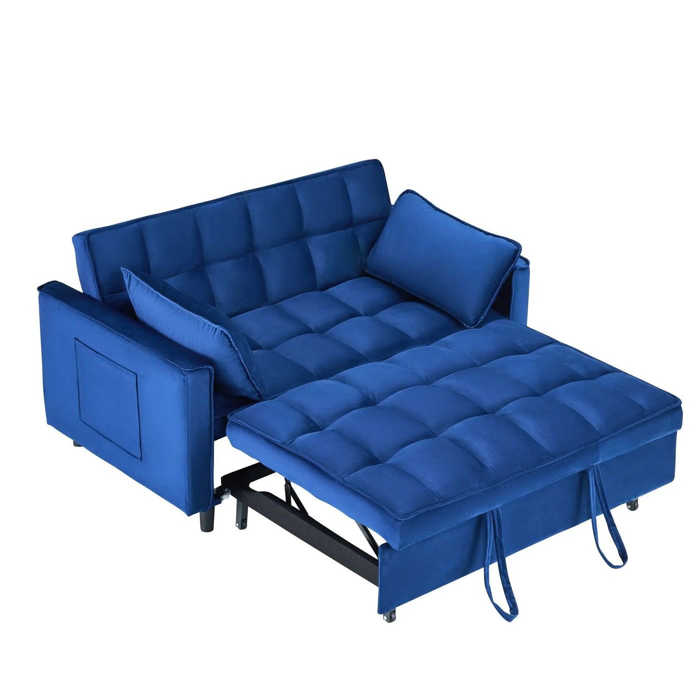 Sofa Bed With Pockets, 3 In 1 Convertible For Living Room by Unique Piece Furniture