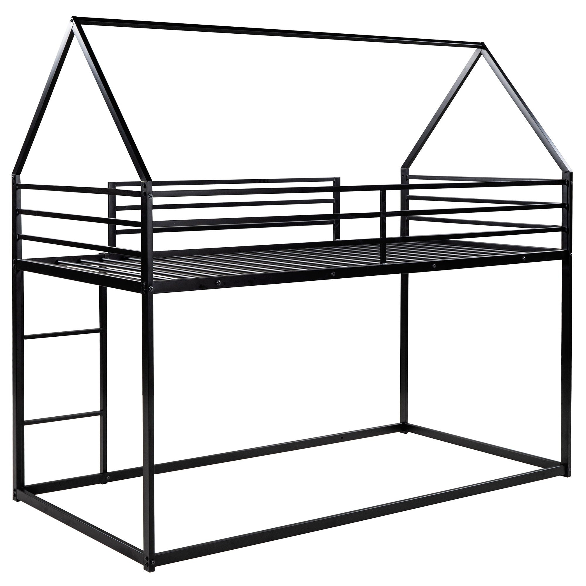 House Bunk Bed With Built In Ladder by HouseOfZazla