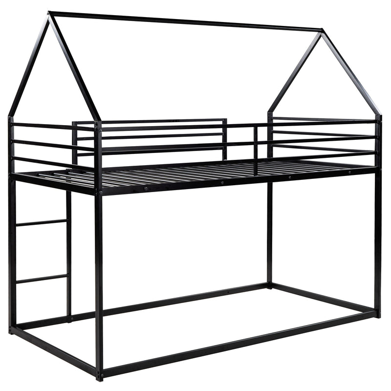 House Bunk Bed With Built In Ladder by HouseOfZazla