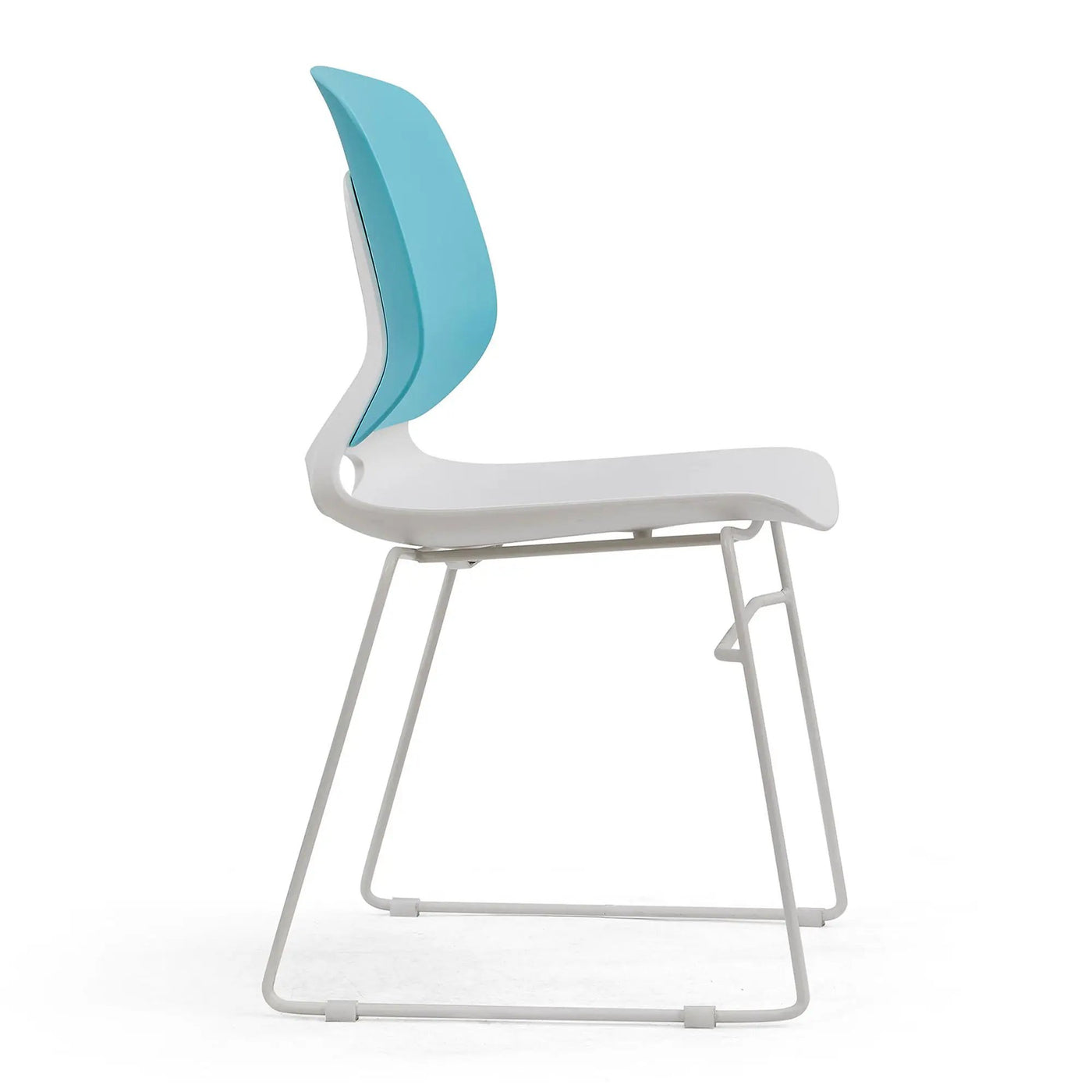 Ergonomic Backrest Stacking Chairs (Set of 4) by Unique Piece Furniture